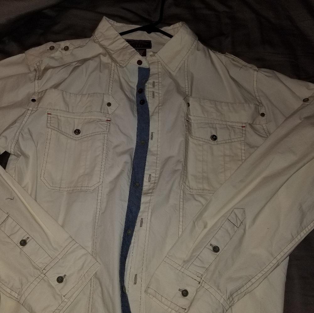 Jamaican Button down long sleeve 🔥